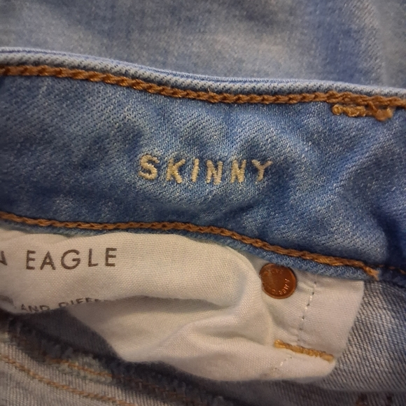 American Eagle Outfitters SUPER STRETCHED SKINNY JEANS. Size 12. - Picture 7 of 10